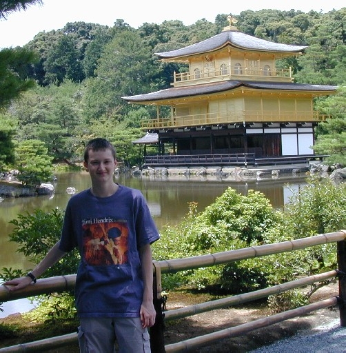 Brett at the Golden Pavilion