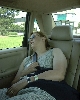 ElizabethAsleepInCar