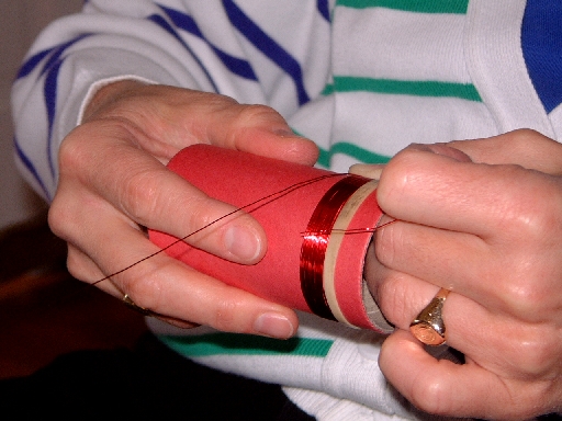 Donna is Building a Crystal Radio